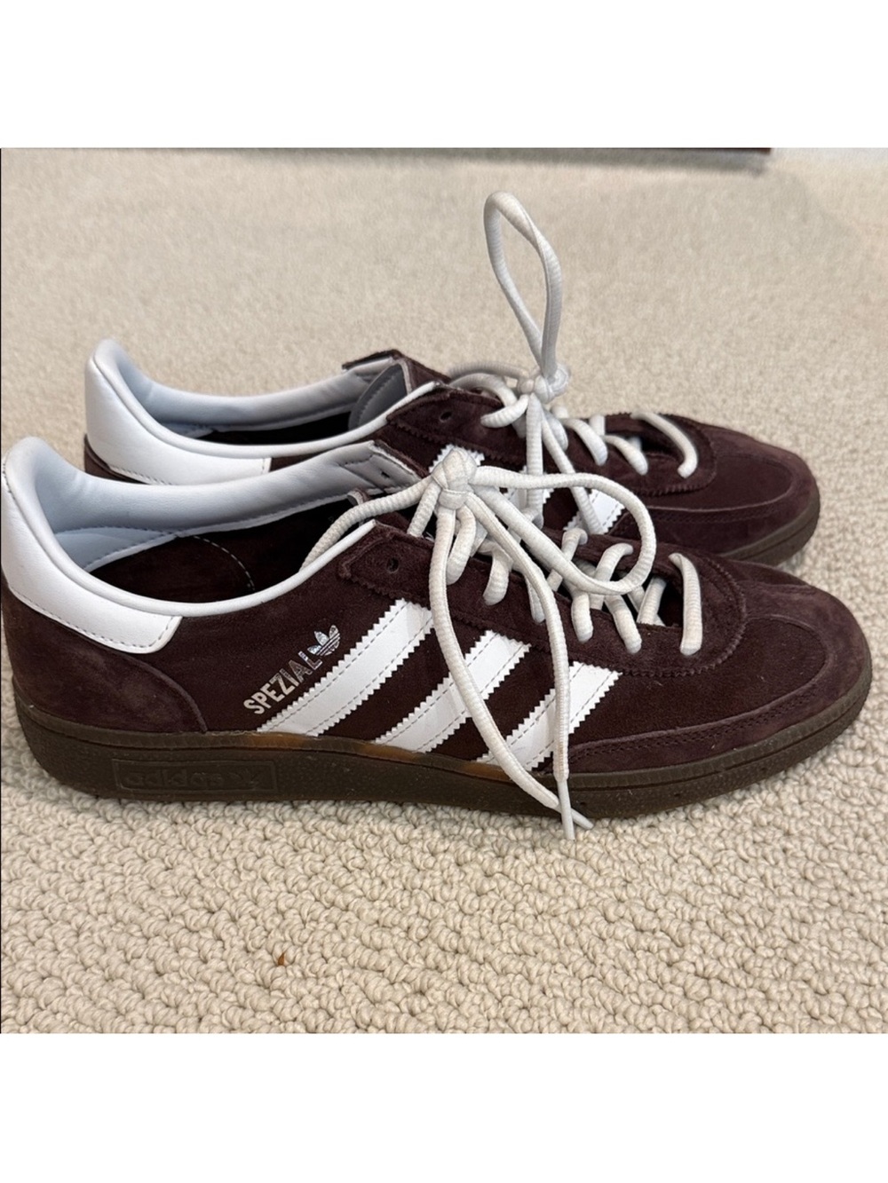 Adidas Spezial Brown Suede Sneakers